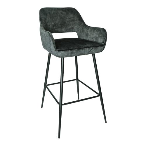 Stołek barowy Fallon Velvet 2 szt.