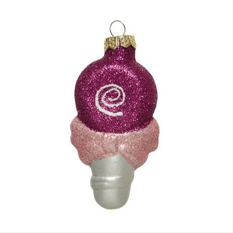 Bombka szklana lizak 5cm