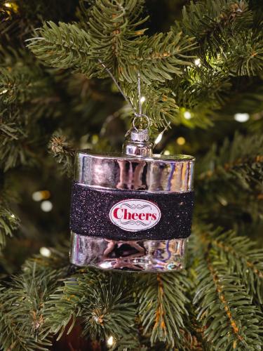 Bombka szklana - piersiówka Cheers1