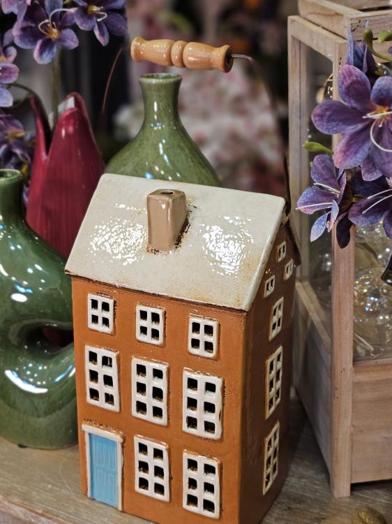 Domek ceramiczny z rączką XL pomarańczowy Nyhavn (2).jpg